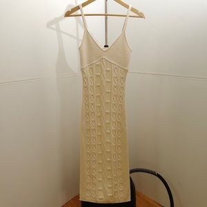 Reformation Natale Cotton Sweater dress